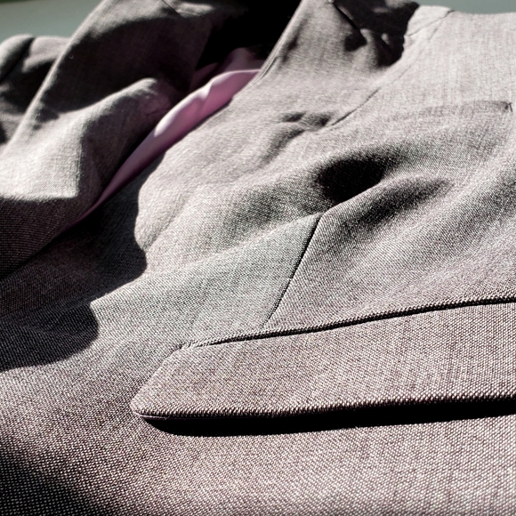 RW&CO. Purple Mauve Buttoned Blazer Office Formal Business Casual Blazer - Picture 6 of 17